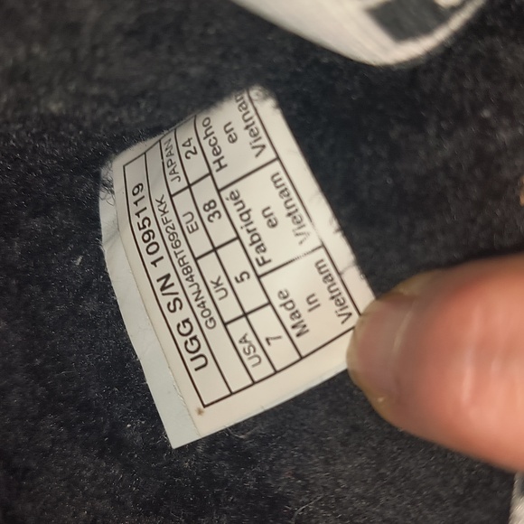 UGG Fluff Yeah Slide Sandals In Black Size 7 - Picture 6 of 7